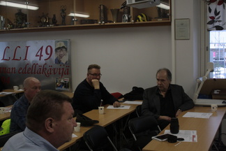 Isojen Ammatiosastiojen kokous Turussa osasto 49 vieraina.